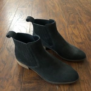 Dolce Vita Suede Booties in Anthracite Size 8 NEW